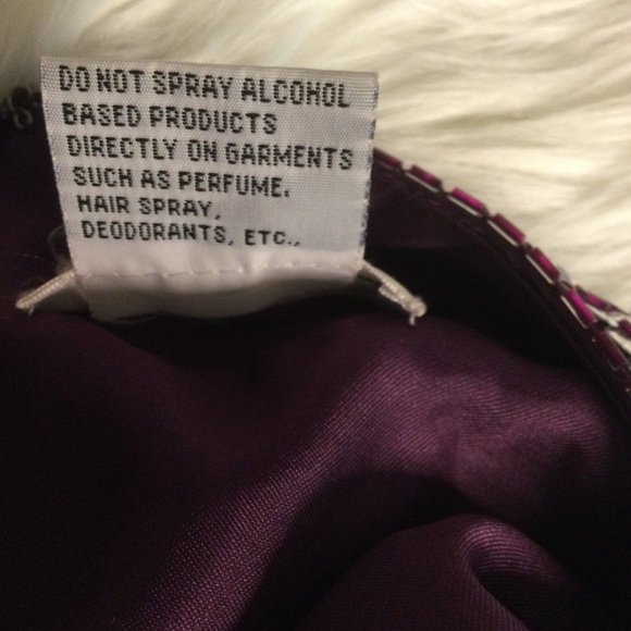 Wow! Prom & Pageant Purple & Silver Sequined Prom Dress Size 2 - Picture 8 of 12